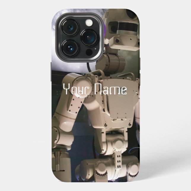 Roboter iPhone Hülle (Hinten)
