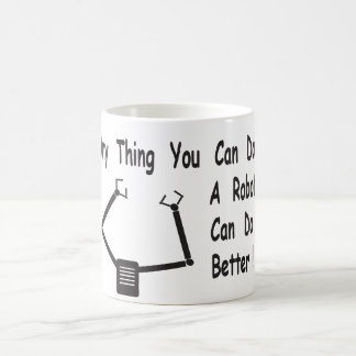 Roboter Kaffeetasse