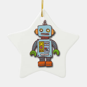 Roboter Keramikornament
