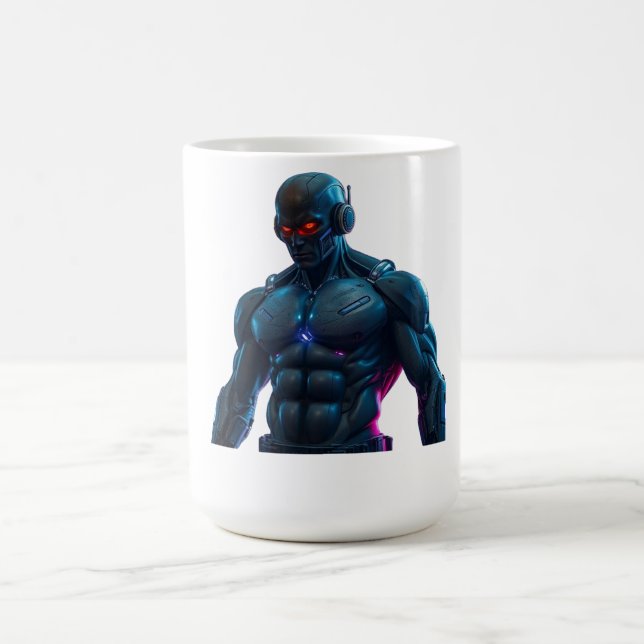 Roboter-Körperbauer Kaffeetasse (Mittel)