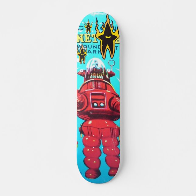 Roboter-Kreuzmaschine Skateboard (Vorne)