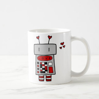 Roboter-Liebe Kaffeetasse