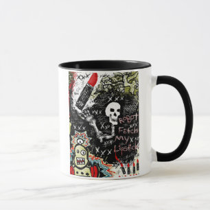 Roboter-Lippenstift-Tasse Tasse