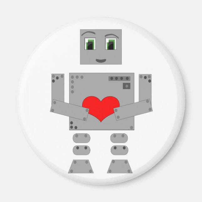 Roboter Magnet (Vorne)