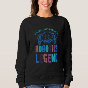 Roboter Mechanik Ingenieurwesen Elektronik Robotik Sweatshirt