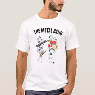 Roboter - Metallband - Mechanik - SC T-Shirt