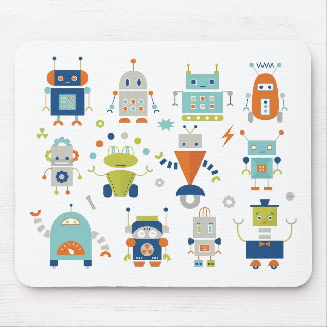 Roboter Mousepad (Vorne)