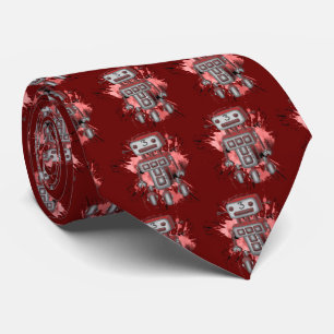 Roboter Nummer 3 Neck Tie Krawatte