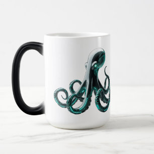 Roboter-Oktopus - futuristisches technisches Desig Verwandlungstasse