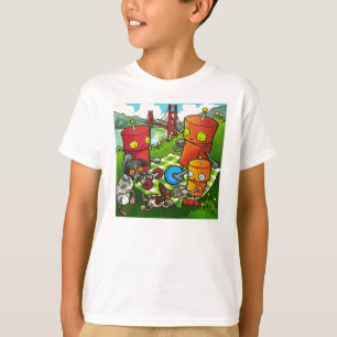 Roboter-Picknick T-Shirt