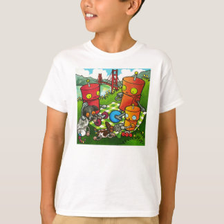 Roboter-Picknick T-Shirt