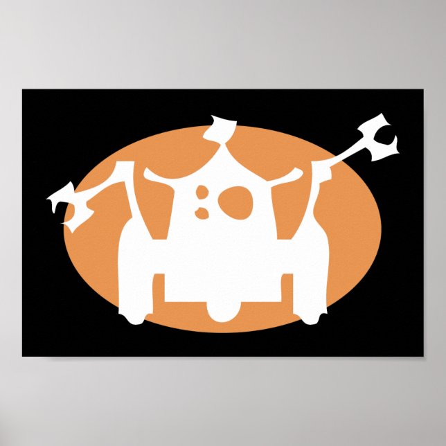 Roboter Poster (Vorne)