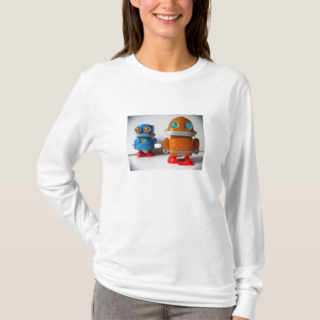 Roboter-Problem-Shirt T-Shirt (Vorderseite)