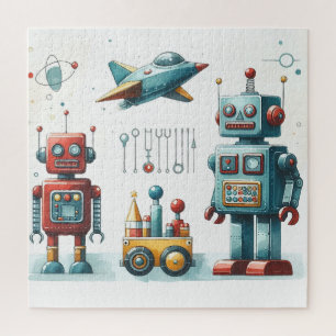 Roboter Puzzle