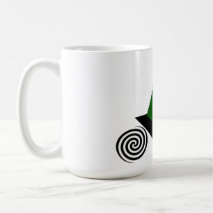 Roboter, Reiten, Fahrrad Kaffeetasse