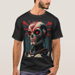Roboter Retro T-Shirt
