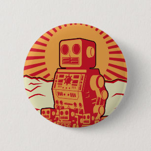 Roboter-Revolution Button