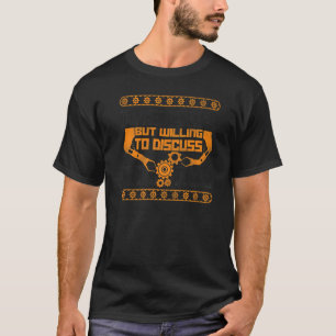 Roboter Robotik-Ingenieur Vintage Introvertiert Ab T-Shirt