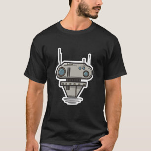 Roboter Science Physik Kinder Technologie Freund R T-Shirt