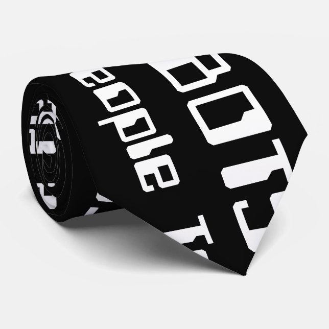 ROBOTER sind auch Menschen! Krawatte (Gerollt)