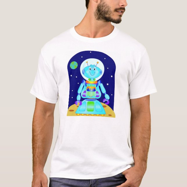 Roboter T-Shirt (Vorderseite)