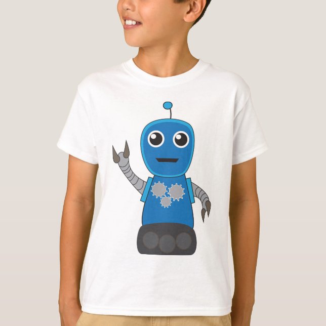 Roboter T-Shirt (Vorderseite)