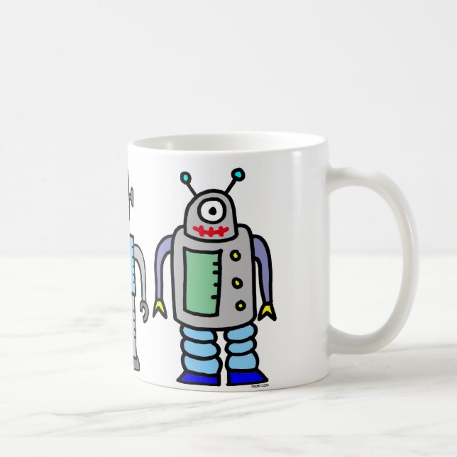 Roboter-Tasse! Tasse (Rechts)