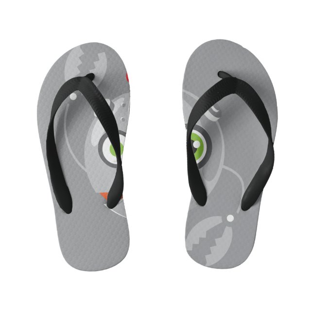 Roboter-Troll Kinderbadesandalen (Fußbett)
