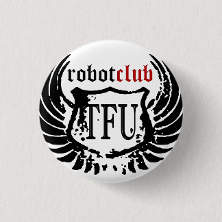 Roboter-Verein-Button Button