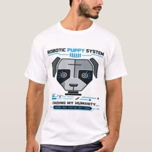 Roboter-Welpen-Systemfehler 404 Süßer Cybernetic-H T-Shirt