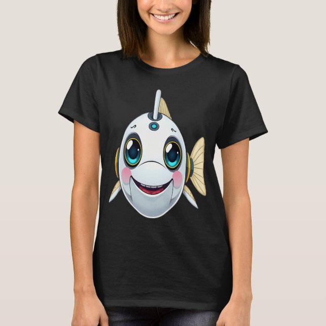 Roboterfisch T-Shirt (Vorderseite)