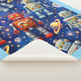Roboterforschung, kosmische Kunst Sherpadecke