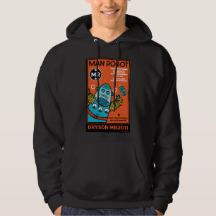 Robotergeschenke für Jahrestag oder Hochzeit Hoodie