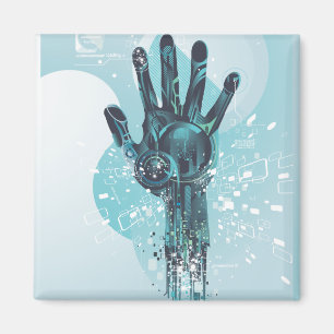Roboterhand Magnet
