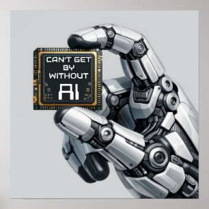 Roboterhand Poster