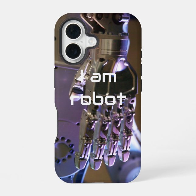 Roboterhände  iPhone 16 hülle (Rückseite)