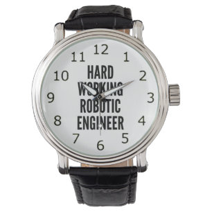 Roboteringenieur Armbanduhr