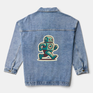 Roboterläufer Jeansjacke