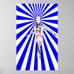 Robotermädchen Poster
