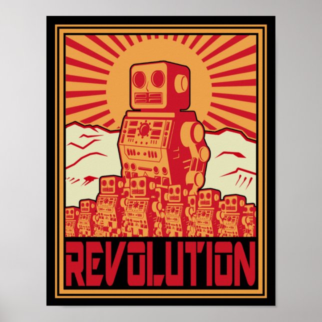 Roboterrevolution Poster (Vorne)