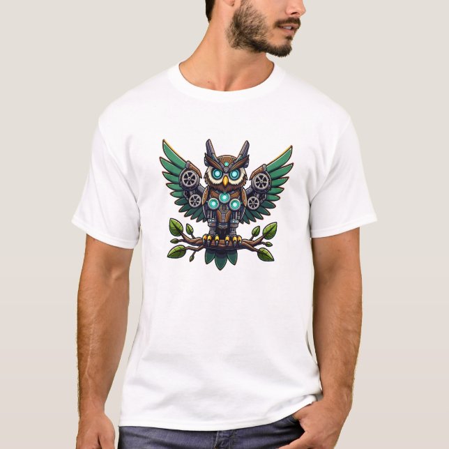 Roboterschale T-Shirt (Vorderseite)