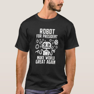 Robotertechnik für Männer Frauen Bot Technologie M T-Shirt