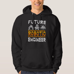 Robotertechnik Kids Men Future Roboter Hoodie