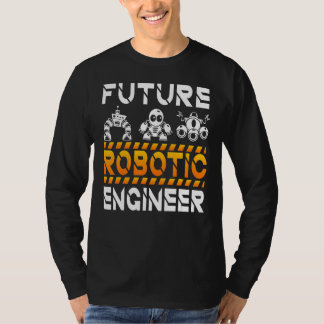 Robotertechnik Kids Men Future Roboter T-Shirt