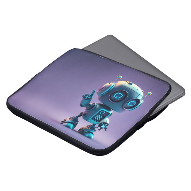 Robotic Theme Laptop Sleeves (Vorne Oben)