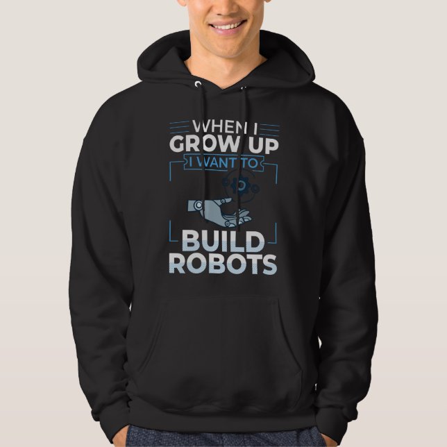 Robotics Engineer Software Building Robots  1 Hoodie (Vorderseite)