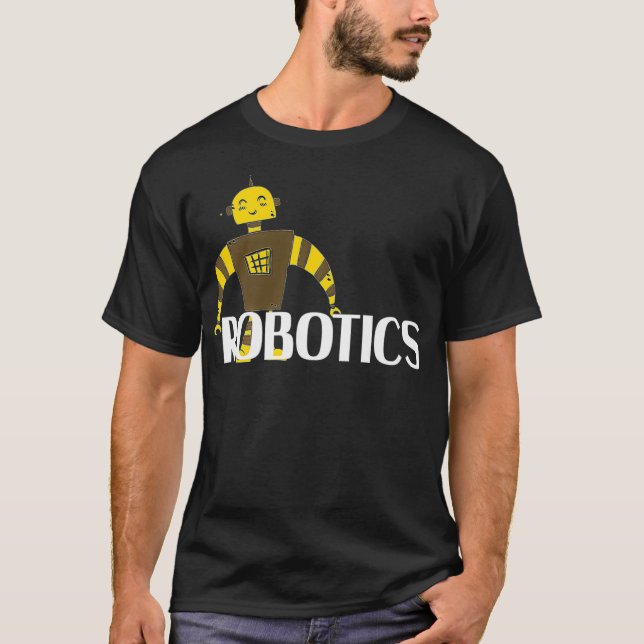 Robotics Engineering Roboters T-Shirt (Vorderseite)
