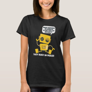 Robotik Ai Artificial Intelligence Robots T-Shirt
