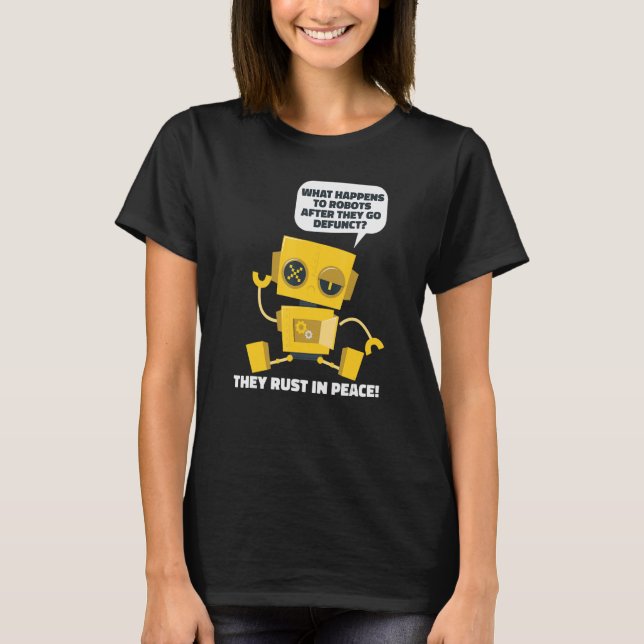 Robotik Ai Artificial Intelligence Robots T-Shirt (Vorderseite)