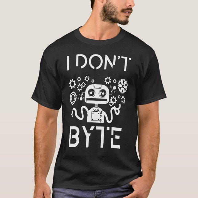 Robotik Engineer Ai Technology Cyborg Mach T-Shirt (Vorderseite)